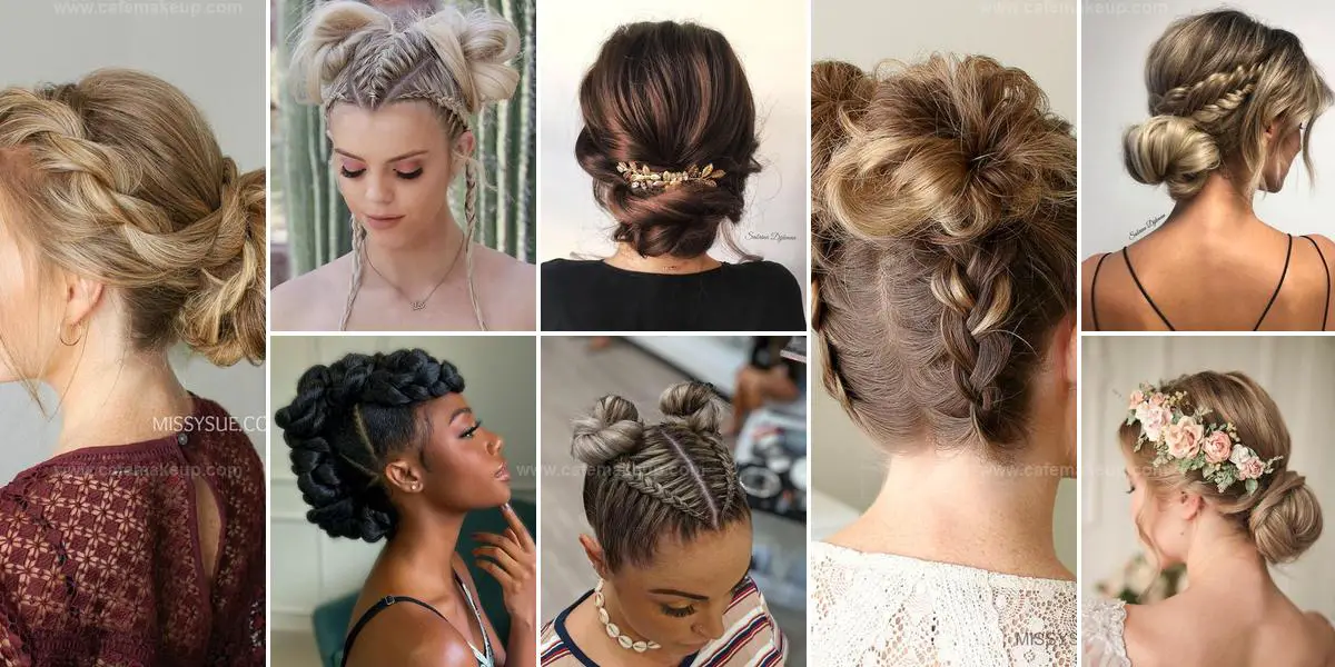 Top Trendy Summer Hairstyles Braids and Buns