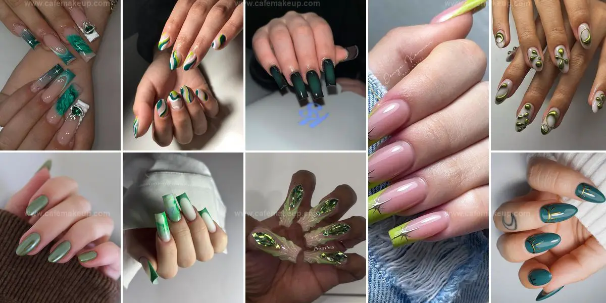 Best Green Nail Looks for Fall