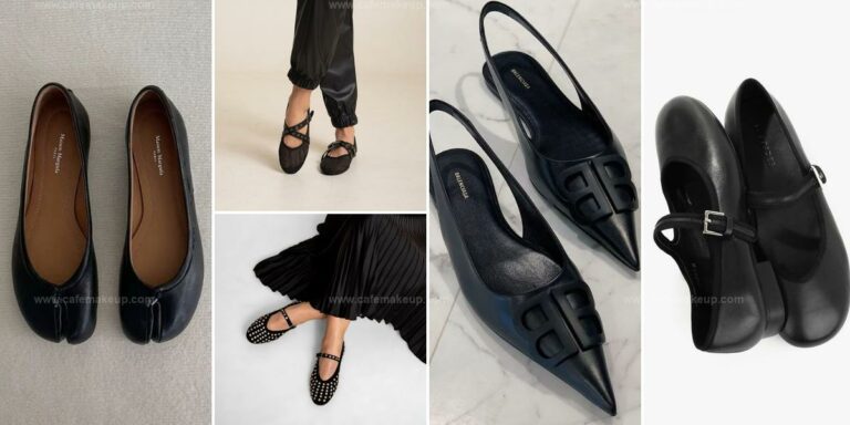 Top Black Ballet Flats