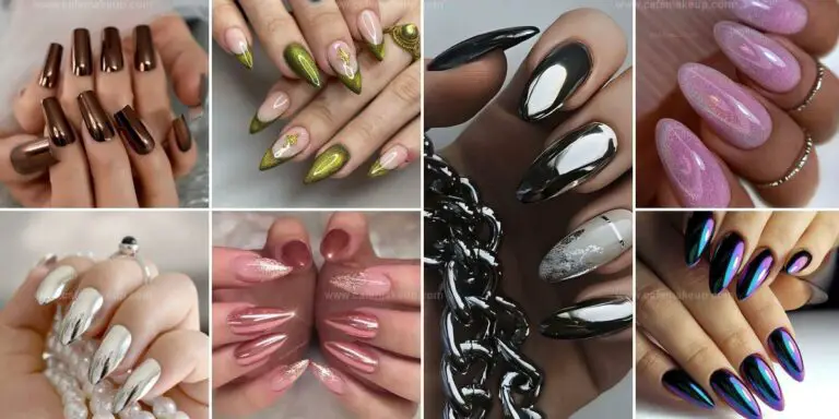 Top Almond Chrome Nail Ideas