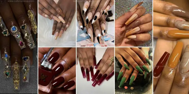 Top Long Fall Nails for Black Women