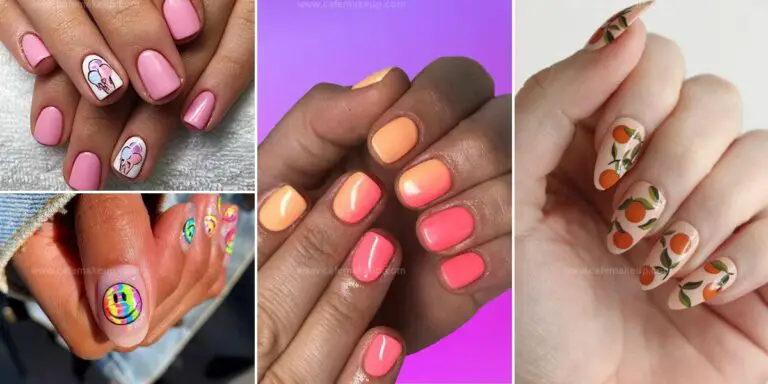 Top Short Summer Acrylic Nails