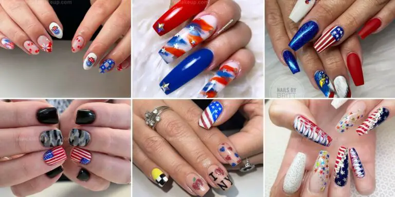 Best American Flag Nail Designs