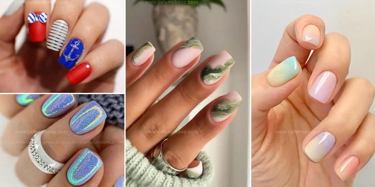 Top Trendy Short Acrylic Summer Nails