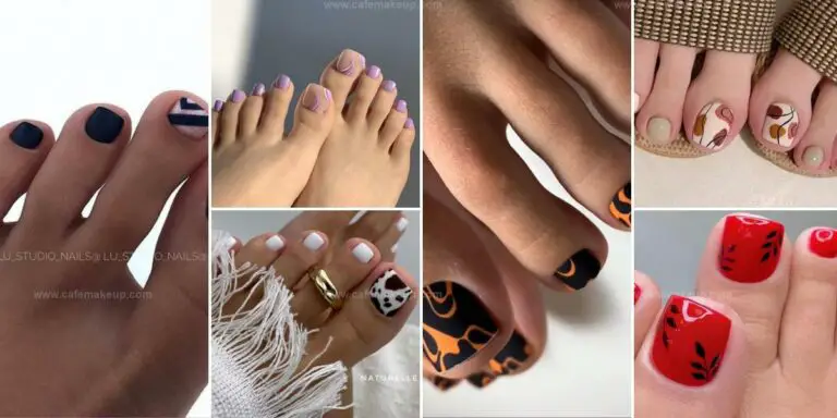 Best Creative Fall Toe Nail Designs