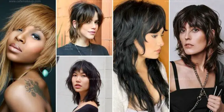 Best Edgy Wolf Cuts with Bangs