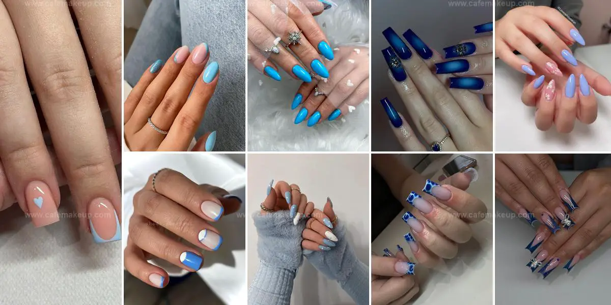 Top Blue Nails to Spark Your Fall Manicure