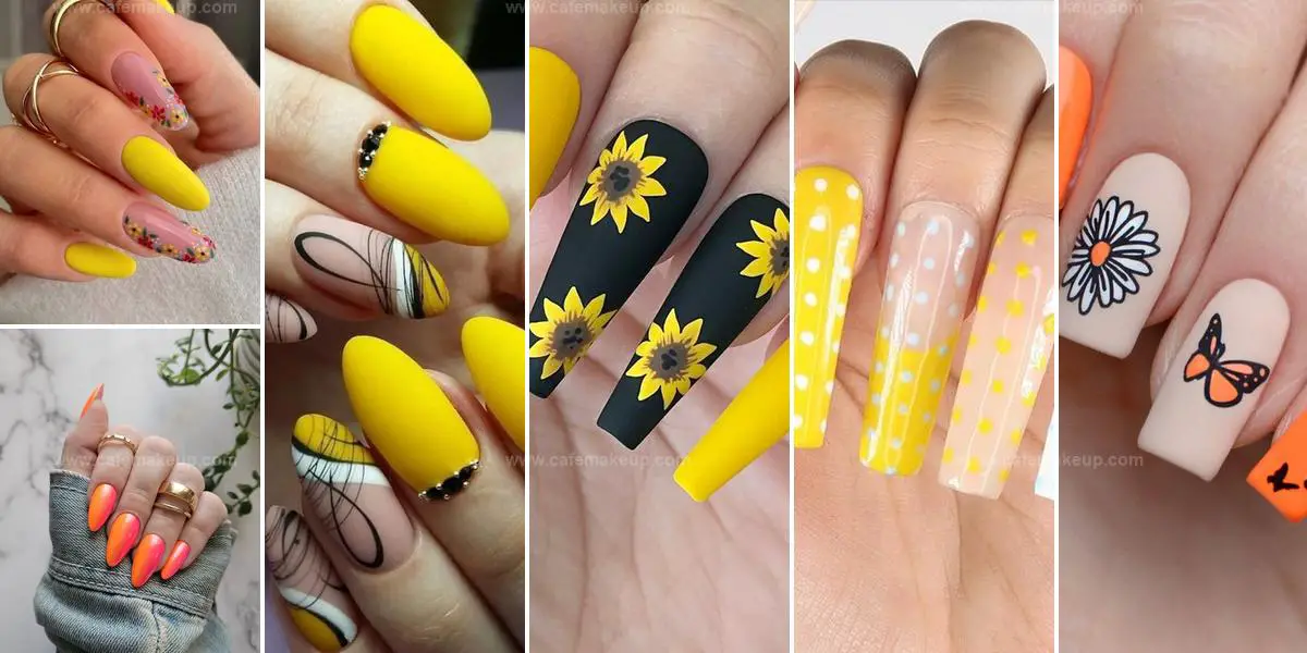 Best Creative Yellow Summer Nails