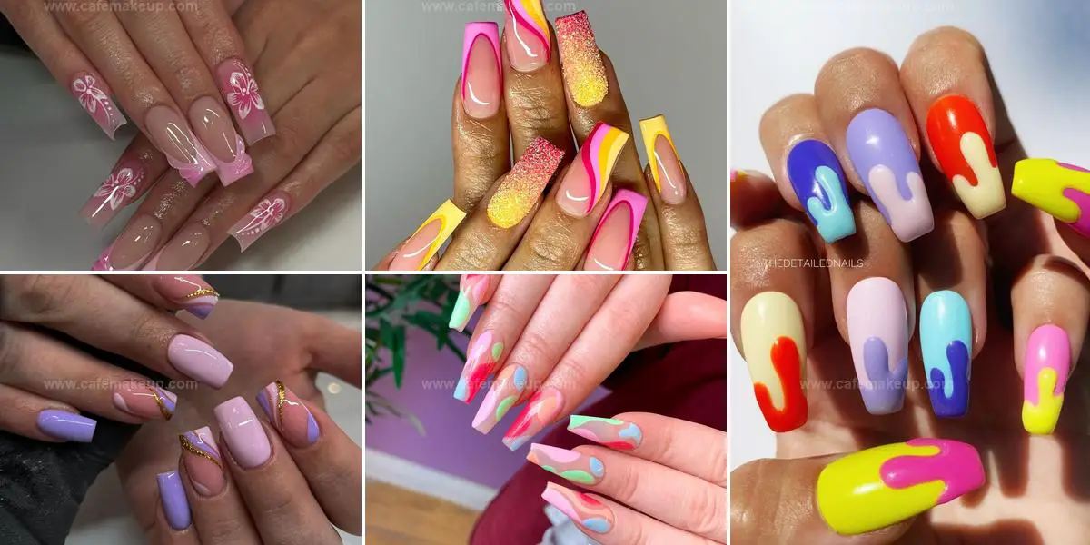 Top Trendsetting Summer Coffin Nail Ideas