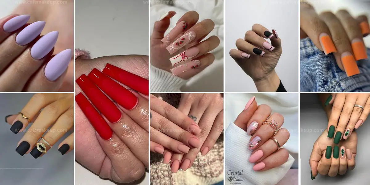 Top Matte Fall Nails