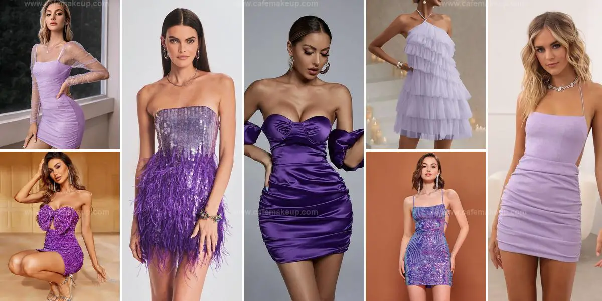 Gorgeous Purple Homecoming Dresses