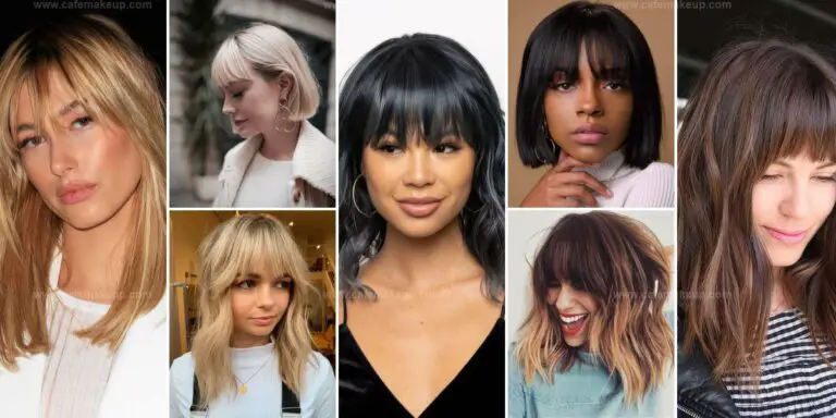 Top Fringe Bangs Ideas