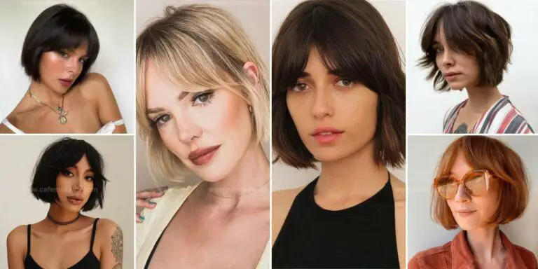 Best Edgy Short Bobs With Bottleneck Bangs