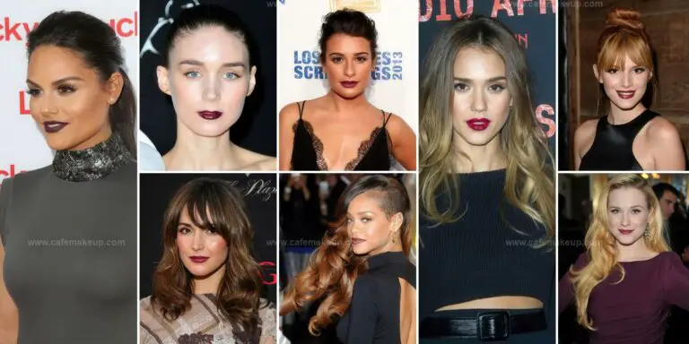 Top Dark Lips Looks From Celebrities