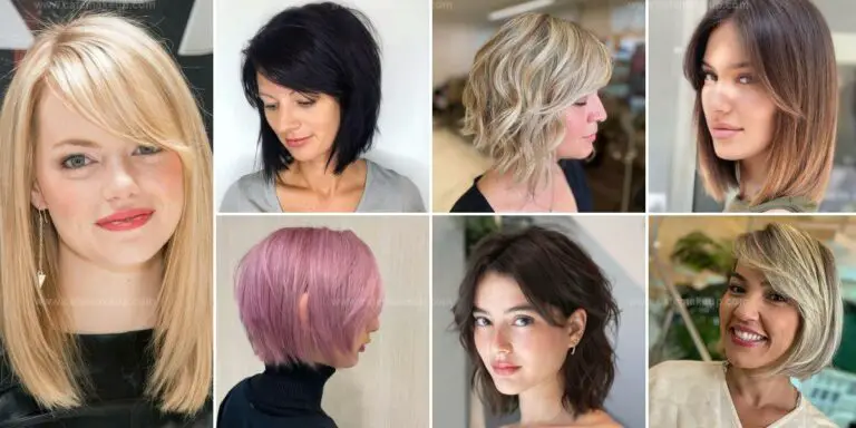 Best Bobs With Side Bangs