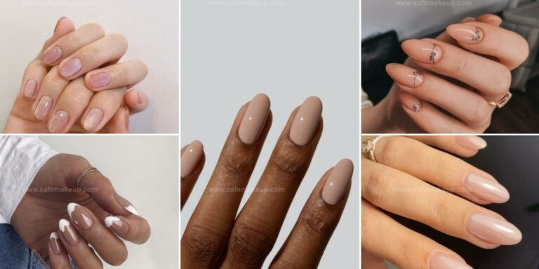 Top Nude Wedding Nails Ideas