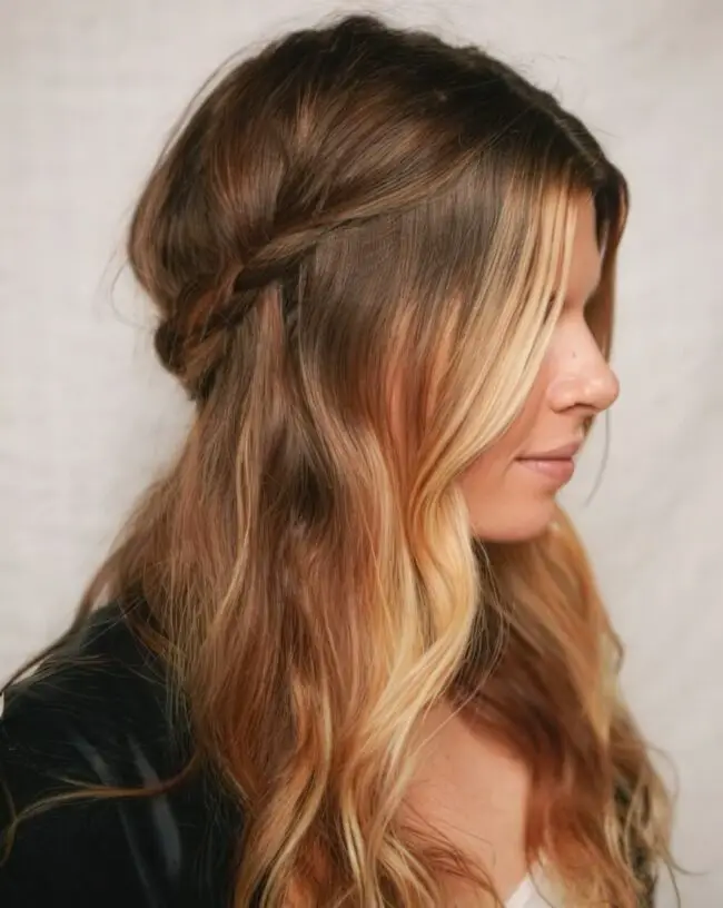 Romantic Waves with Enchanting Highlights