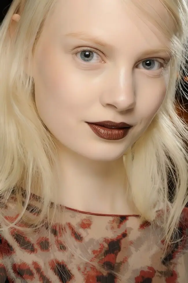 Chocolate Lip Trend for Autumn Chic